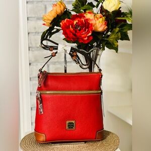 Dooney & Bourke Vibrant Orange/Red crossbody Bag